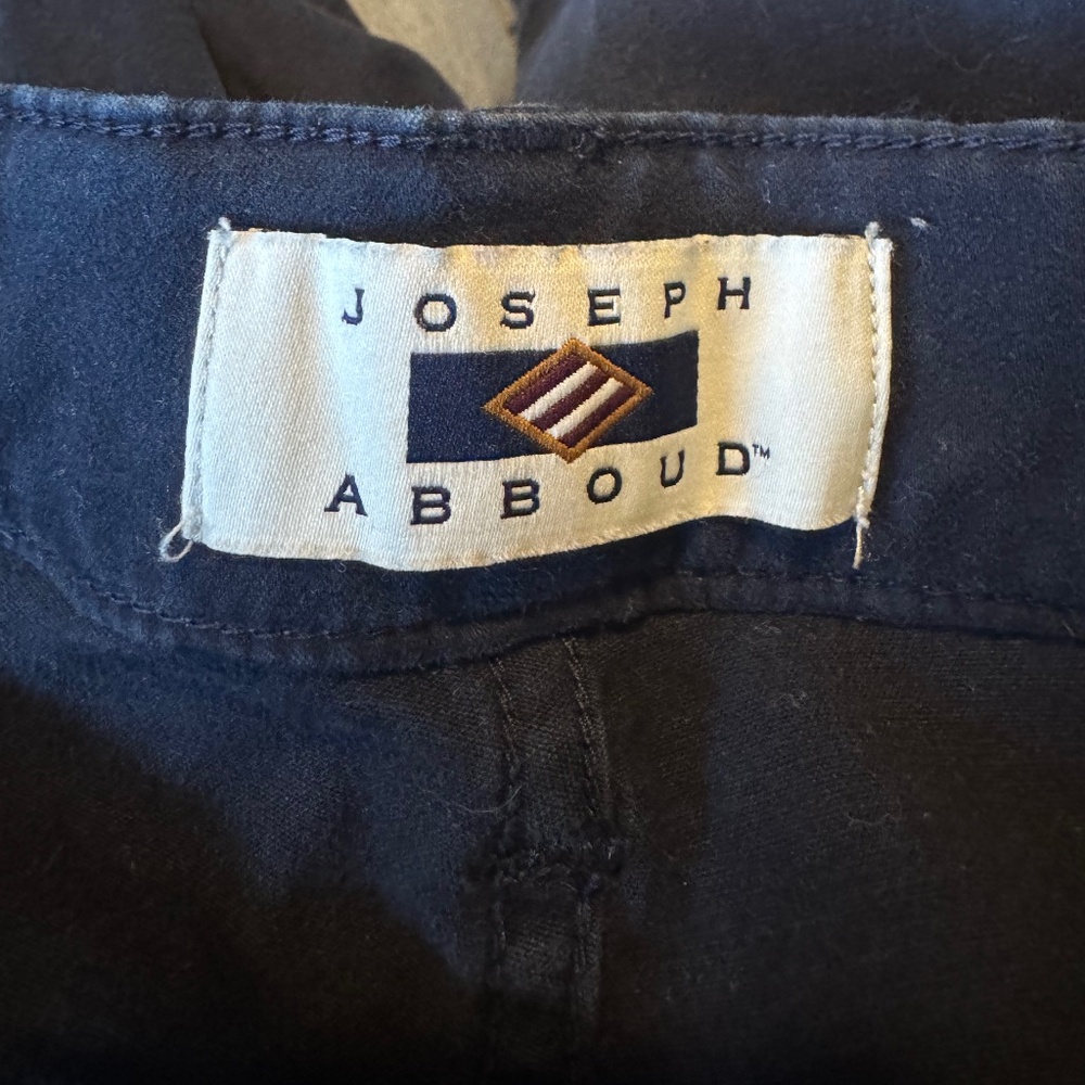Joseph Abboud Classic Fit Men’s Pants 34x34 – Navy Cotton Stretch – Excellent Co